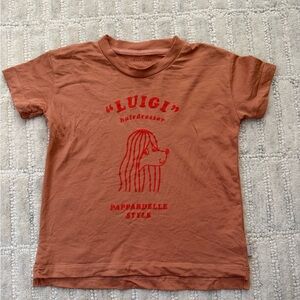 Luigi Hairdresser Kids T-Shirt - Brown